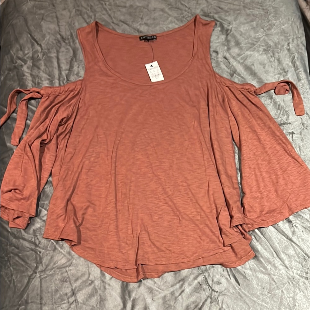Express Women's Cold Shoulder Top